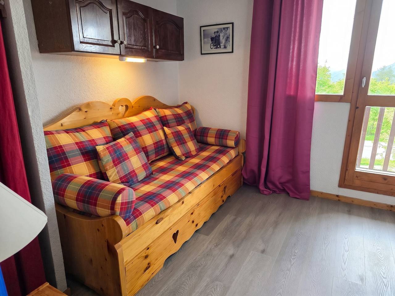 Studio entier, Studio confortable à Vallandry, 20 m² avec vue montagne in Landry, Massif de la Vanoise