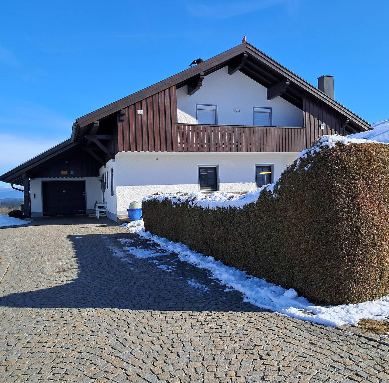 Ganze Wohnung, Haus Probst - Ruhige Ferienwohnung mit Ausblick auf die Berge in Bischofsmais, Ostbayern