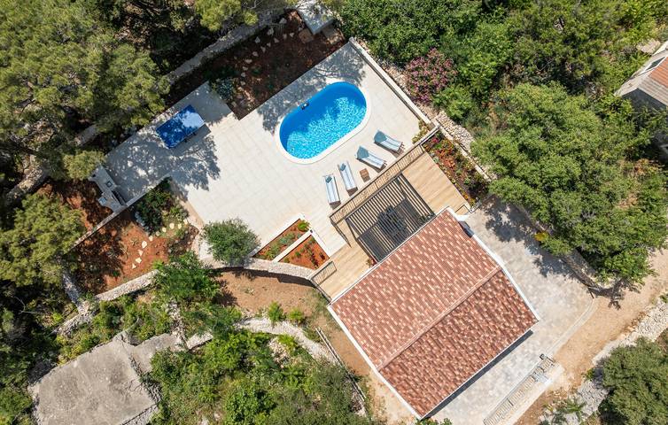 Ferienhaus mit Meerblick für 4 Personen, mit Pool, mit Haustier in Kvarner Bucht - 4