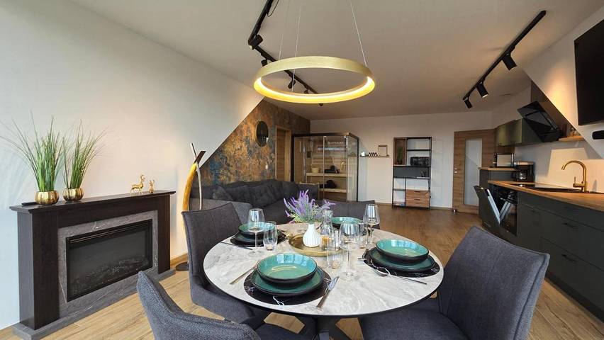 Ferienwohnung für 4 Personen, mit Sauna und Ausblick in Muhr am See