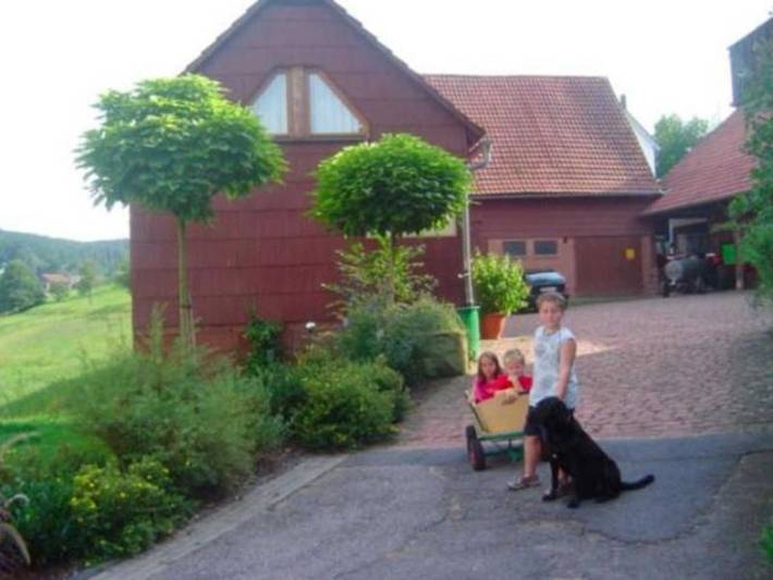 Bauernhof für 4 Personen, mit Terrasse und Ausblick sowie Garten, kinderfreundlich im Odenwald - 2