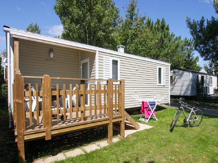 Camping Les Genêts - Mobilhome 4 personas - Corsaire - 2 habitaciones in Sarzeau, Côte des Mégalithes
