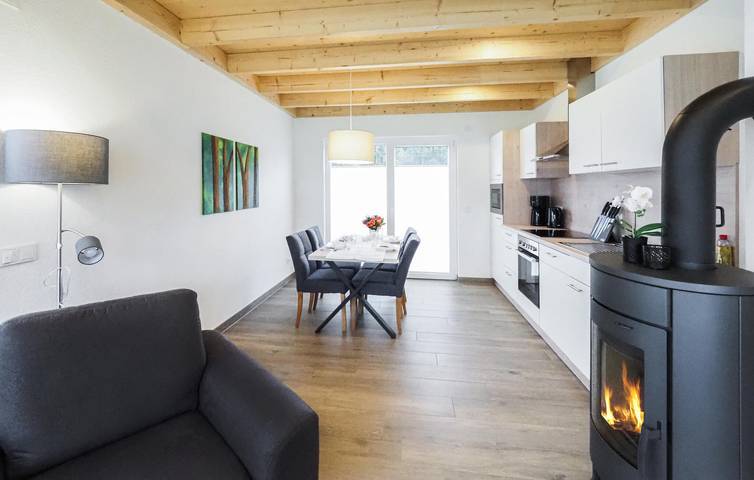 Chalet für 4 Personen, mit Garten und Terrasse sowie Sauna, mit Haustier in der Eifel - 3