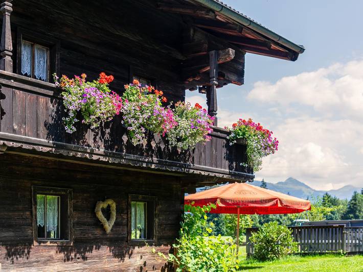 Ferienhaus für 30 Personen, mit Terrasse und Garten in Kaisergebirge
