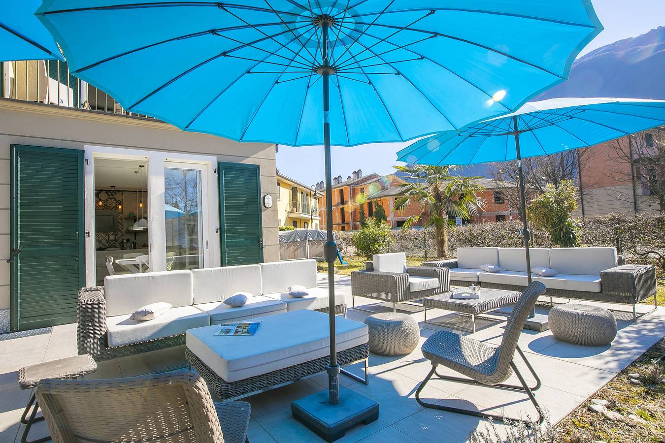 Ganze Wohnung, Ferienwohnung für 8 Personen mit Terrasse in Porlezza, Gemeinde Porlezza