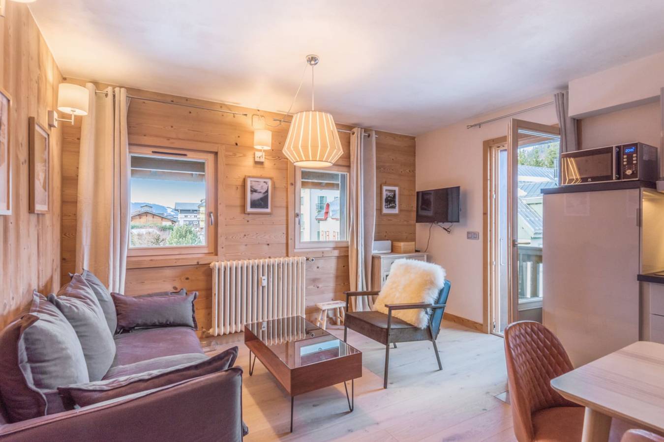 Location De Vacances pour 4 Personnes dans Megève, Massif du Mont-Blanc