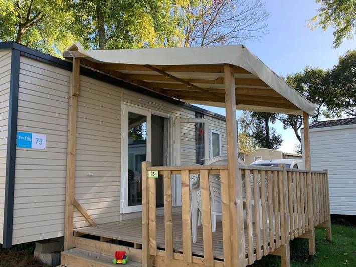 Mobil home pour 6 personnes, avec sauna et bassin pour enfant à Guérande - 2