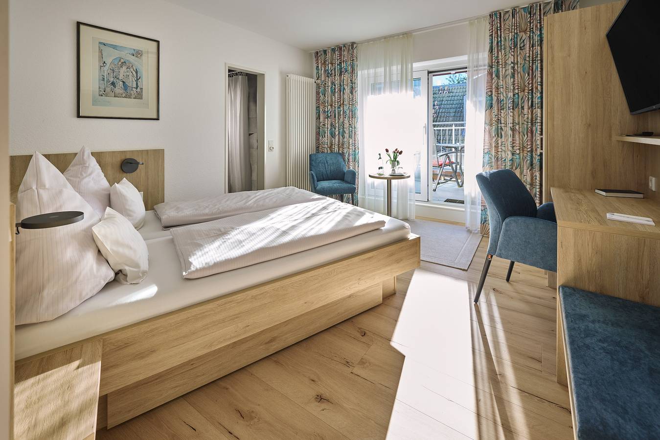 Hotel garni Iris Am See Radolfzell - Einzelzimmer in Radolfzell, Radolfzell am Bodensee