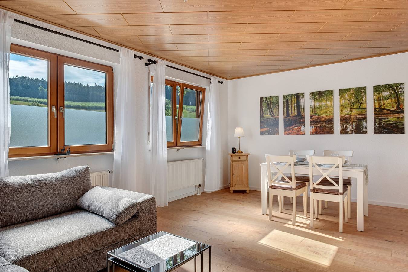 Geheel appartement, Vakantiewoning 'Landliebe' met gemeenschappelijk terras en wifi in Biederbach, Central Black Forest