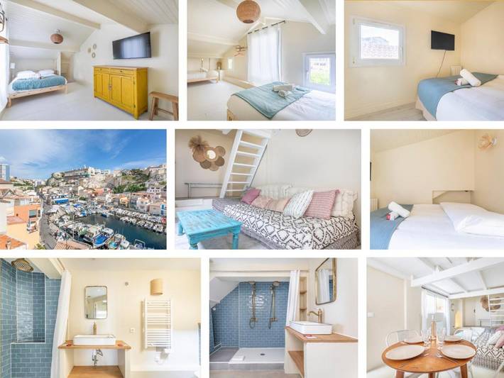 Gîte pour 5 personnes, avec vue dans Port du Vallon des Auffes - 2