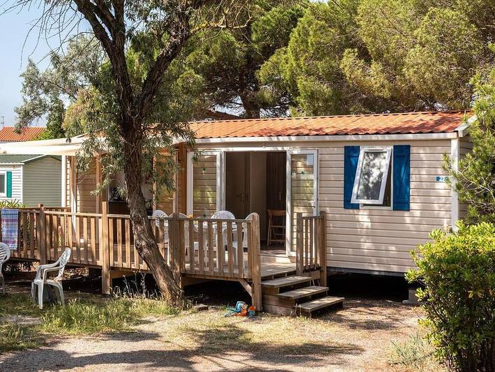 Mobil home pour 6 personnes, avec bassin pour enfant à Vendres - 2