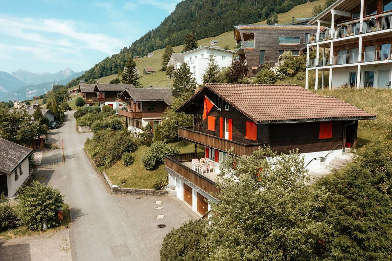 Ganze Wohnung, Gemütliches Apartment Bergdohle: Ihr Rückzugsort in den Bergen! in Amden, Walensee