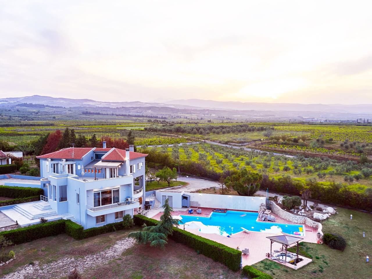 Villa Dennis Euthoria Rückzugsort in Korinthia