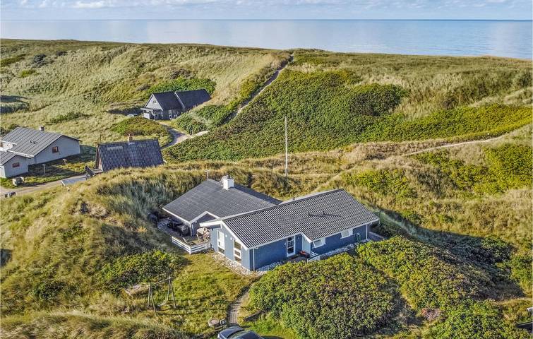 Ferienhaus mit Meerblick für 6 Personen, mit Sauna und Terrasse sowie Whirlpool am Ringkøbing Fjord - 4
