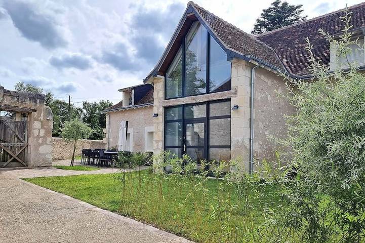 Maison de campagne pour 12 personnes, avec jacuzzi à Verneuil-sur-Indre