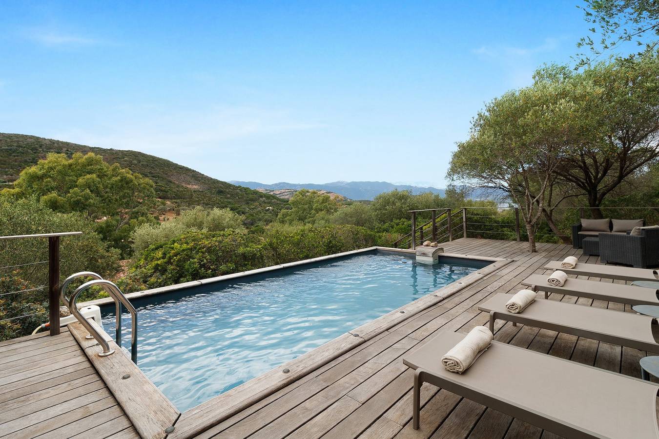 Maison de vacances « Missia » avec vue sur la montagne, Wi-Fi et climatisation in Porto-Vecchio, Arrondissement de Sartène