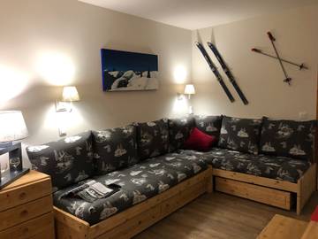 Gîte pour 5 personnes, avec balcon dans La Plagne