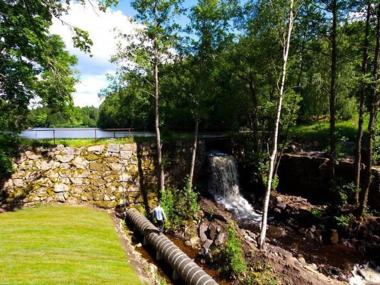 Direkt am See gelegen in Alingsås und Umgebung, Mjörn