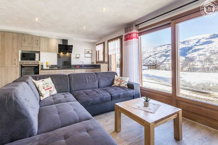 Gîte pour 6 personnes, avec Terrasse à Bourg-Saint-Maurice