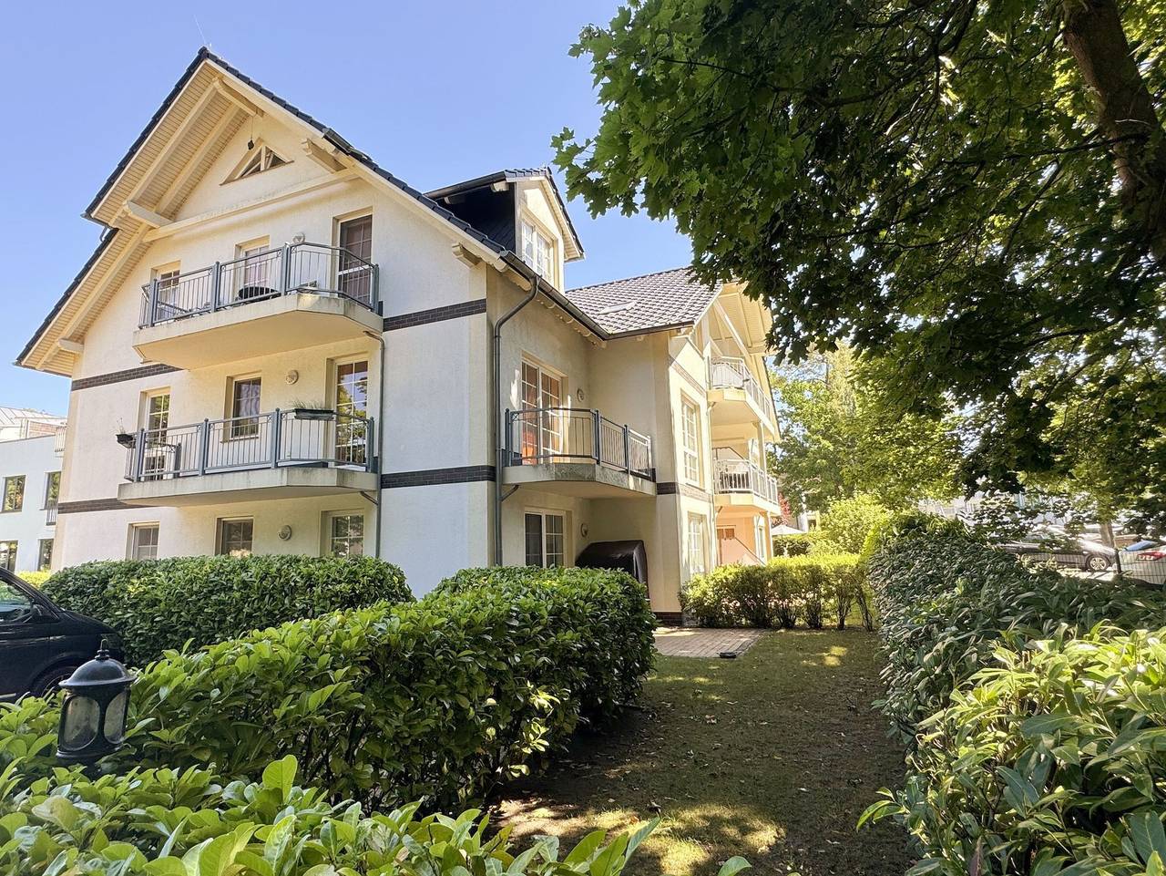 Ganze Ferienwohnung, Csp: Villa Mara Whg. 06 mit Balkon in Baabe, Rügen