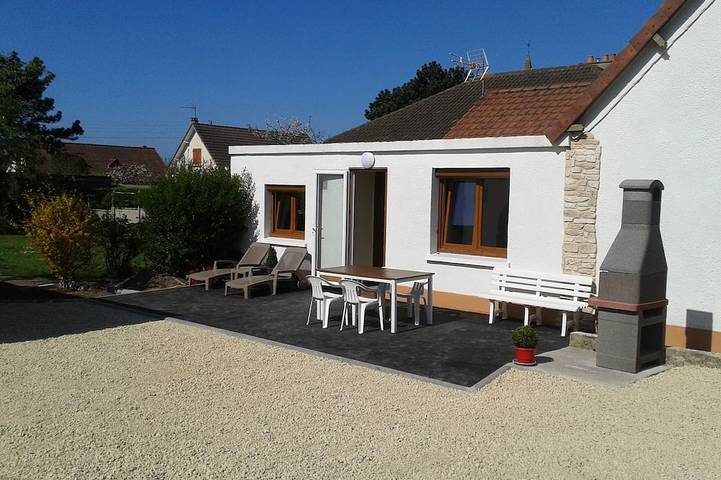 Location de vacances pour 6 personnes, avec jardin, animaux acceptés dans Plage de Dieppe