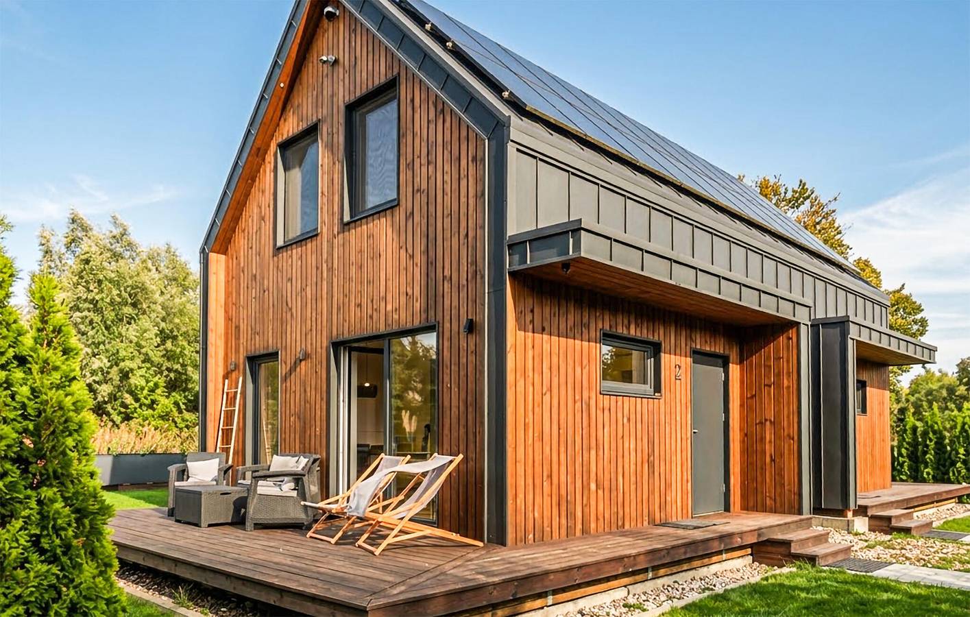 Ferienhaus für 6 Personen mit Terrasse in Groß Stepenitz, Stettiner Haff