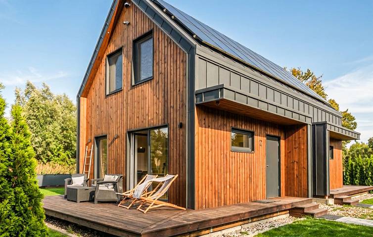 Ferienhaus für 6 Personen, mit Terrasse und Pool - 1