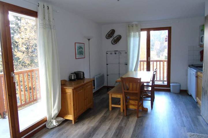 Chalet pour 6 personnes, avec balcon dans Valfréjus