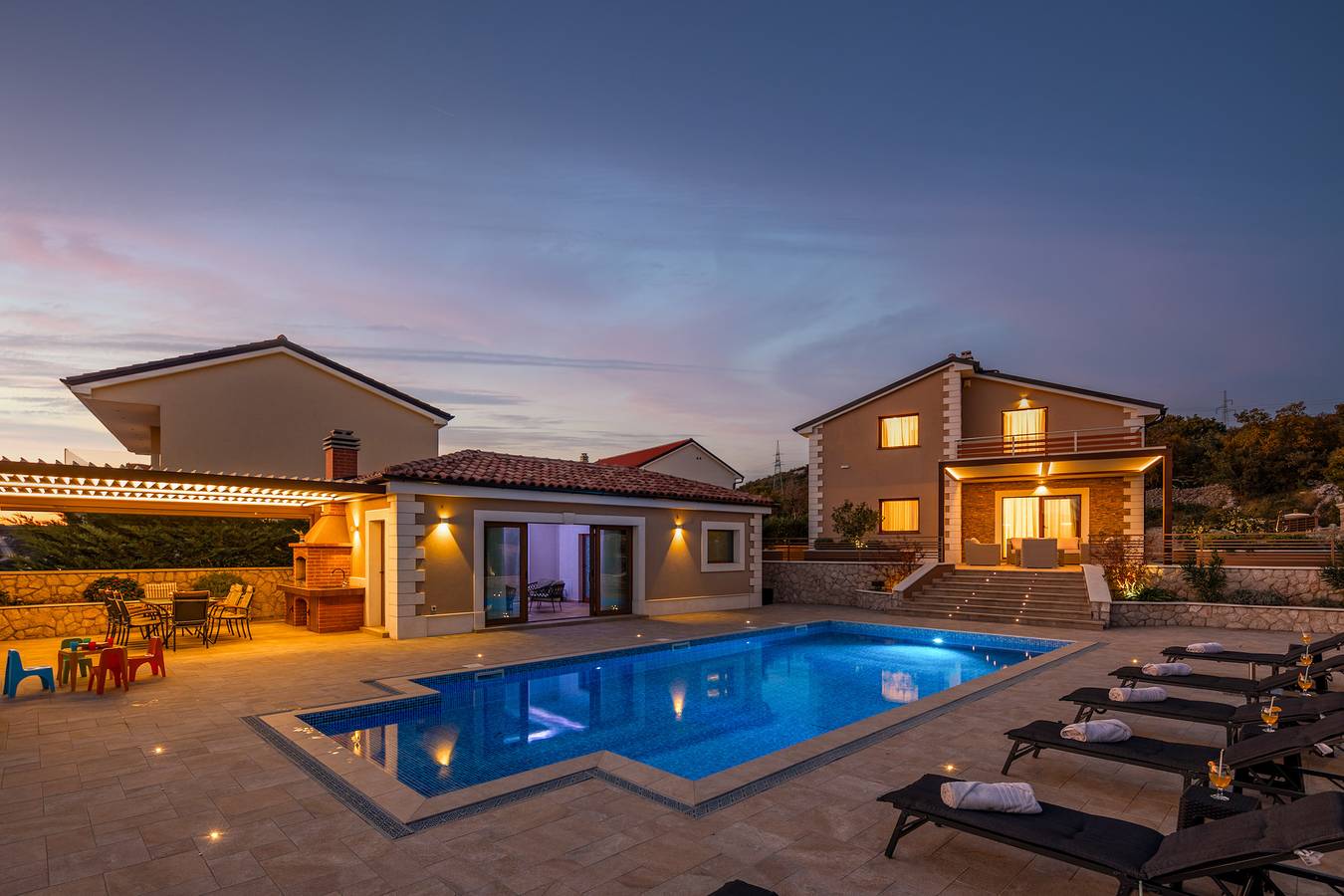 Villa Vilani Spa & Pool in Bakar, Primorje-Gorski Kotar