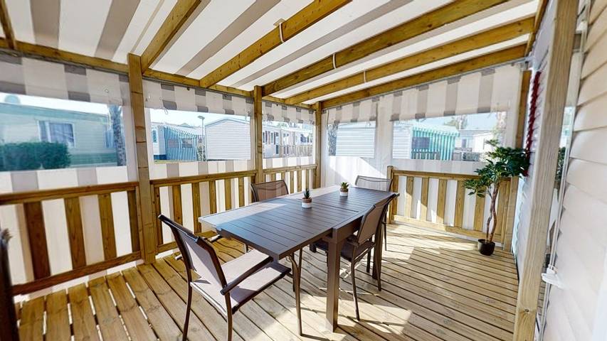 Mobil home pour 6 personnes, avec terrasse dans Plage des Mouettes - 3