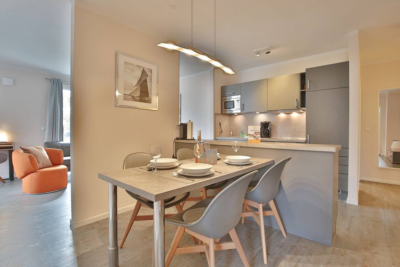 Ganze Wohnung, Strandvilla Augustusbad Appartement Riverside in Scharbeutz, Ostholstein