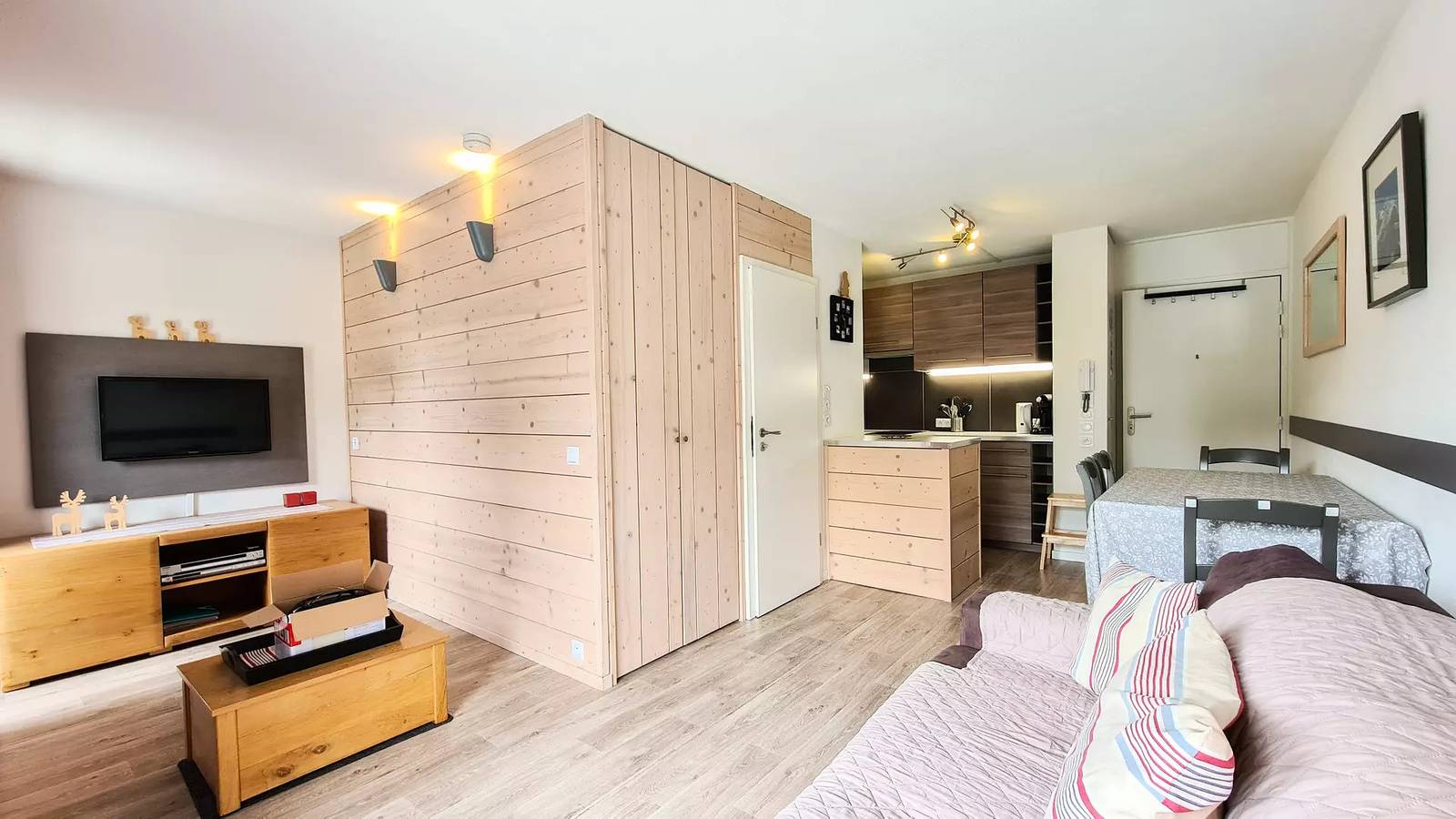 Ganzes Studio, Neues Studio · Centre Station · Balkon in Flaine, Arâches-la-Frasse