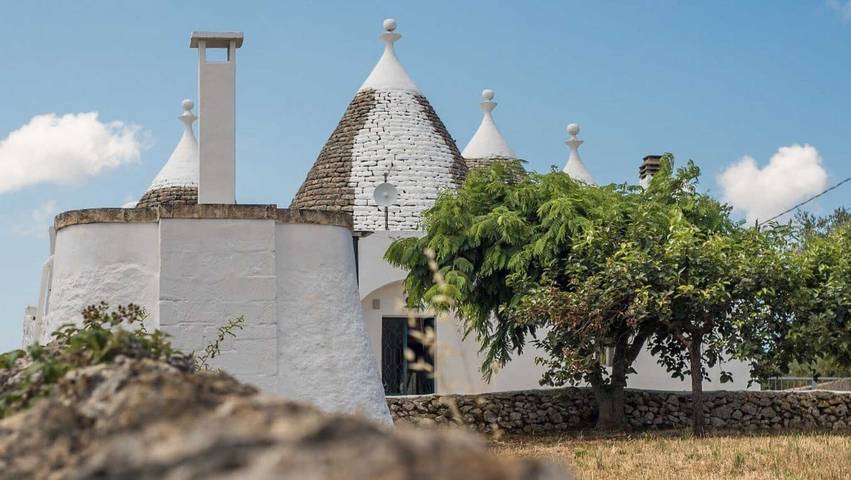 Trullo pour 6 personnes, avec Jardin