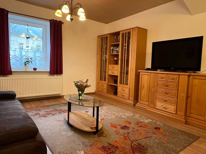 Ferienwohnung für 3 Personen, mit Terrasse und Garten in Kreischa