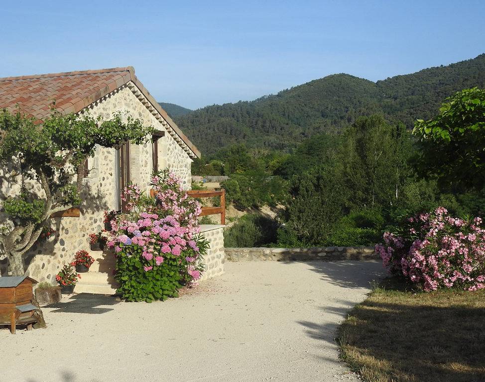 Le chant de la rivière... in Saint-Fortunat-sur-Eyrieux, Privas