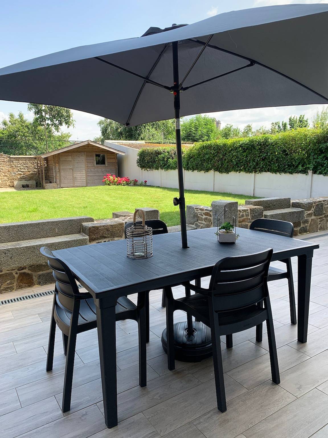 Appartement entier, Appartement Joli T2 Jardin Privé Centre Ville avec terrasse et Wi-Fi in Saint-Brieuc, Côte de Goëlo