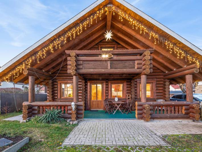 Chalet für 6 Personen, mit Balkon und Garten im Harz