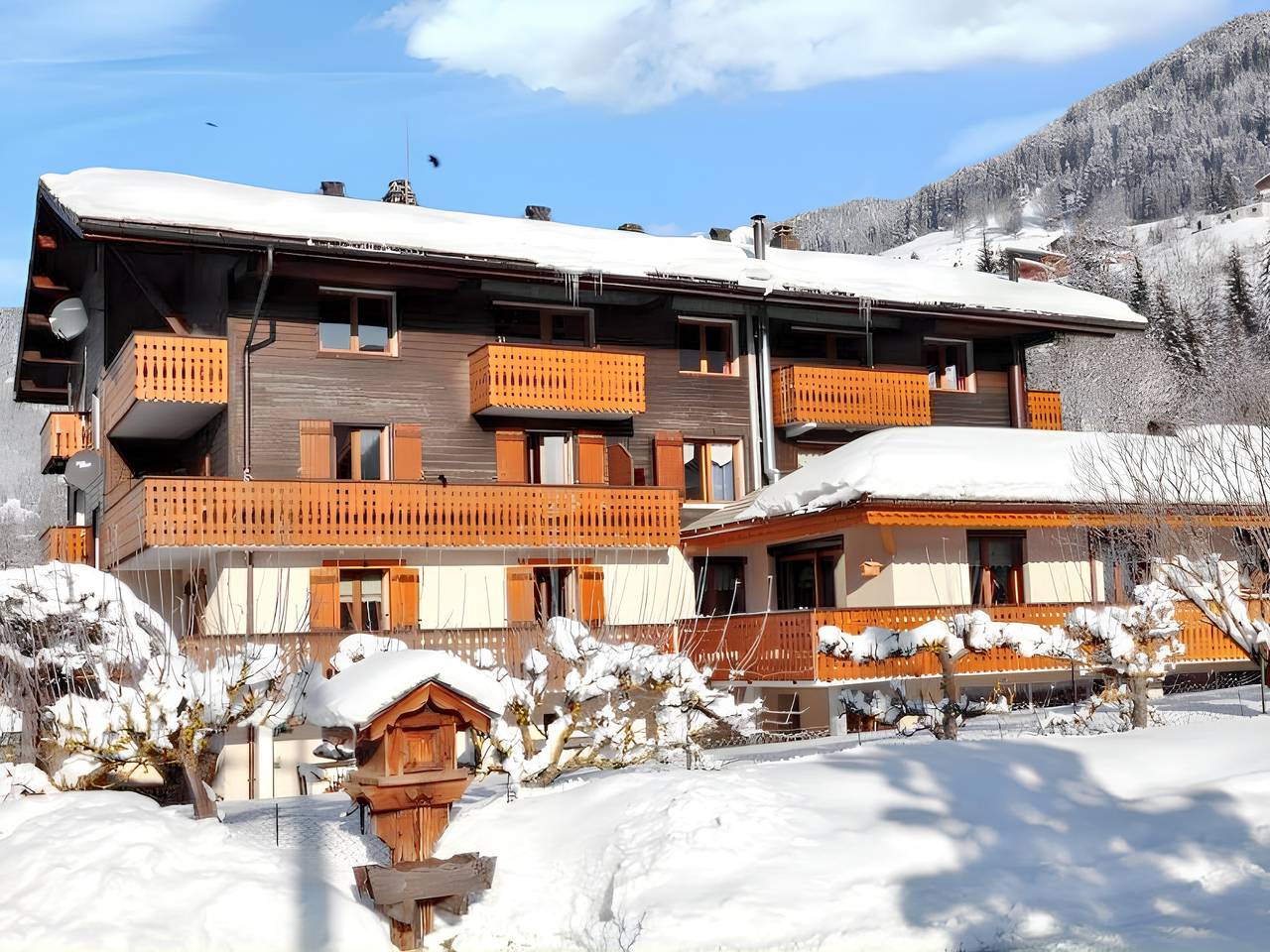 Apartamento entero, Apartamento cómodo en La Chapelle-d'Abondance 75 m² con jardín in La Chapelle-d'Abondance, Les Portes du Soleil