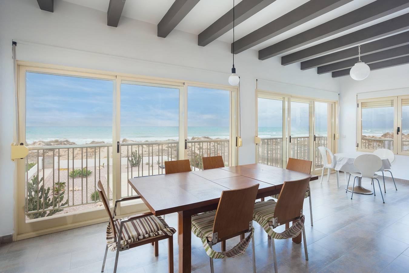Ferienhaus 'Villa Rosa 2' mit Meerblick, Wlan und Klimaanlage in Oliva, Costa Blanca