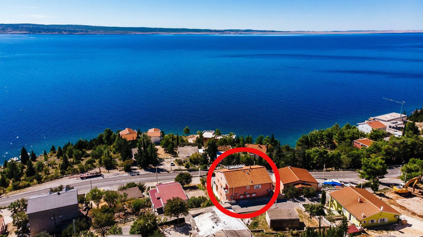 Ganze Wohnung, 2-Zimmer-Ferienwohnung mit Balkon und Meerblick Starigrad, Paklenica A-16421-a in Starigrad Paklenica, Starigrad