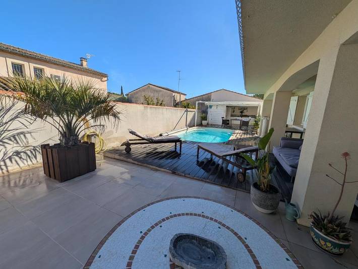 Location de vacances pour 2 personnes, avec piscine et terrasse à Lavérune - 2