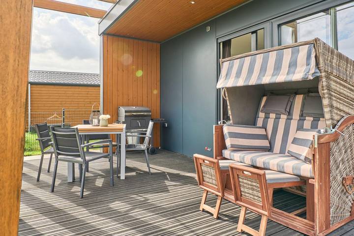 Ferienhaus für 4 Personen, mit Terrasse - 1