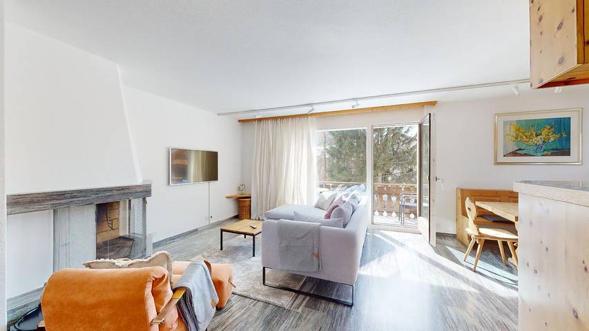 Ganze Wohnung, Abitaziun Curtins 1.6 - La Punt Chamues-ch in La Punt-Chamues-ch, Sankt Moritz