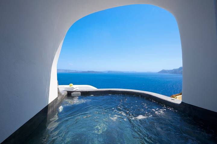 Villa pour 7 personnes, avec vue sur l’océan à Oia - 2