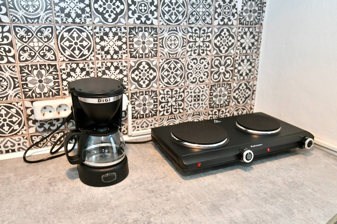 Ferienhaus „Katia's Home Erdgeschoss“ mit Gemeinschaftsgarten, Wlan und Klimaanlage in Rhodos Stadt, Rhodos