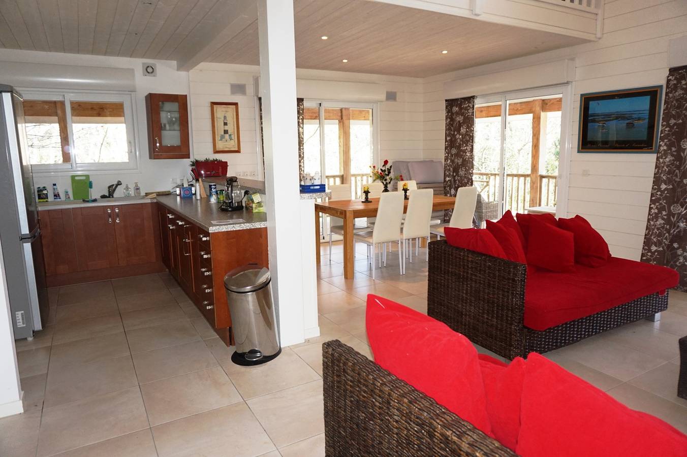 Villa pour 6 personnes avec terrasse in Biscarrosse, Côte d’Argent