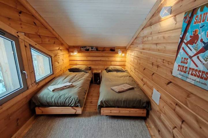 Chalet Beau Ski in the heart of the Chamonix valley, incredible view of the glacier in Chamonix, Mont-Blanc-Massiv