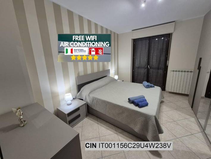 Gîte pour 4 personnes, avec vue et balcon à Moncalieri