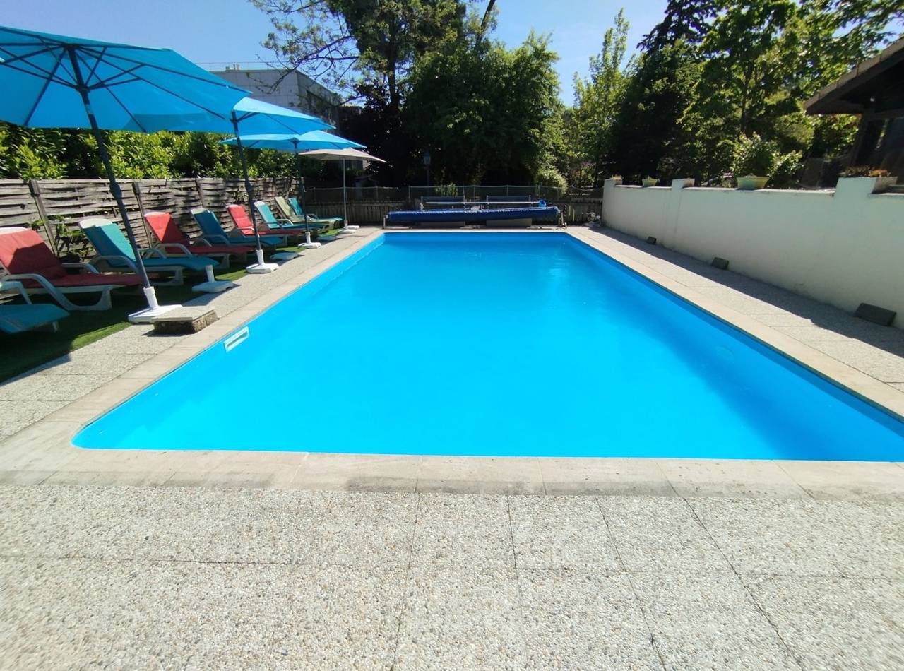 Chambres d'hôtes confort à Langon - Chambre familiale orange in Langon, Région de Langon