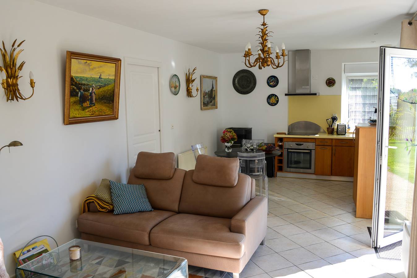 Les hortensias in Melgven, Côte de Cornouaille